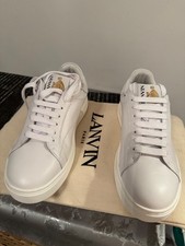Lanvin white trainers