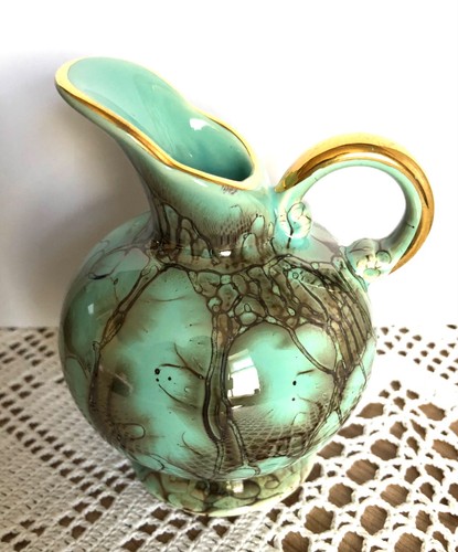 Holland jug vase turquoise - holland,