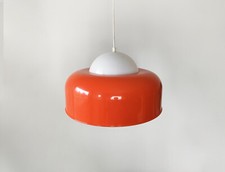 Vintage red 1960s pendant