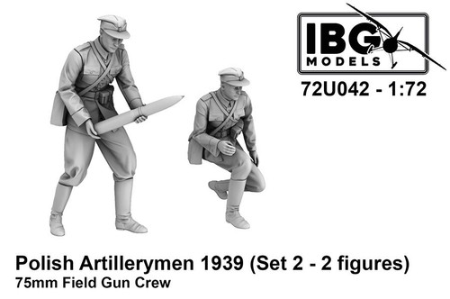 Ibg polish artillerymen - 1/72,