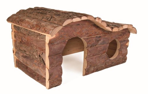 Large natural wooden hanna - natural,