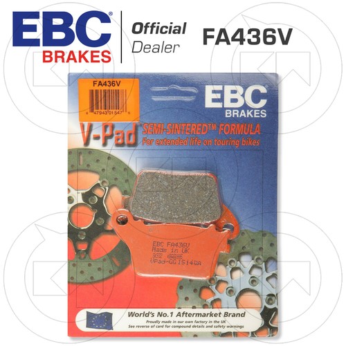Rear brake pads - ebc, v-pad