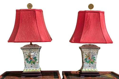 Fine pair chinese table - pair,