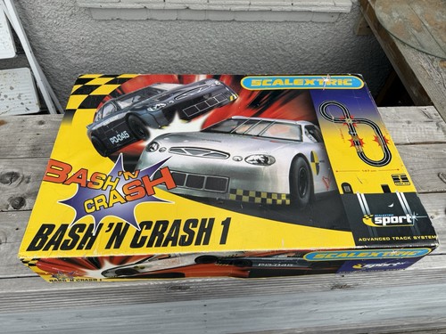 Scalextric bash crash ford - scalextric,