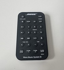 100% Genuine Bose Wave IV (4) Music System Remote Control - Fully working order
