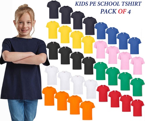 Girls boys pack plain pe - boys, 4