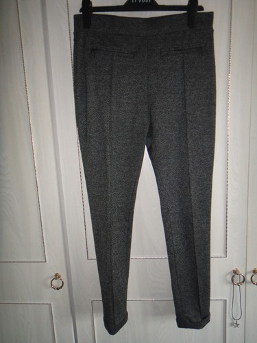 Grey tweed trousers - tu,
