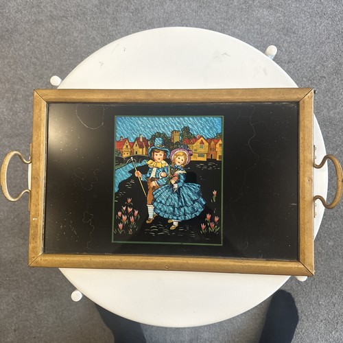 Vintage tea tray - vintage,