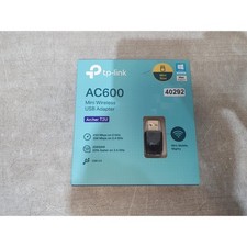 TP-Link Archer T2U AC600 High Gain Mini Wireless USB Adapter Dual-band - Black