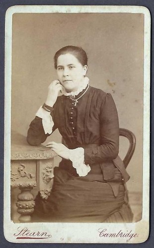 Young lady carte de - young,