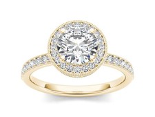 14k Yellow Gold Vintage 2CT