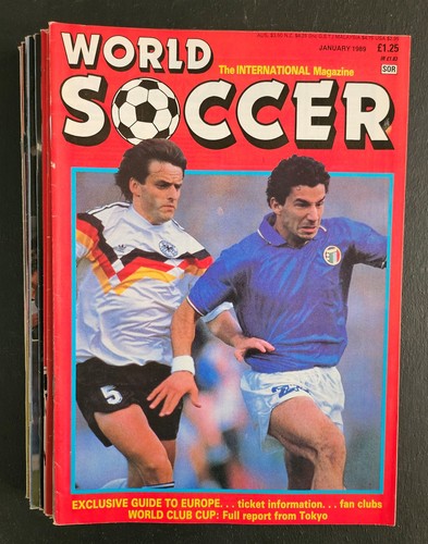 World soccer magazine 1989 - magazine,