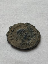 Uncleaned roman coin 