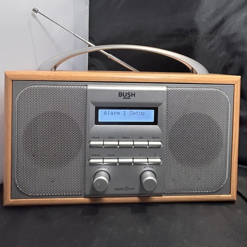 Bush stereo dab radio alarm - bush,