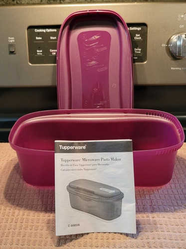 Tupperware microwave pasta - tupperware,