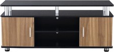 Walnut Brown TV Cabinet Modern