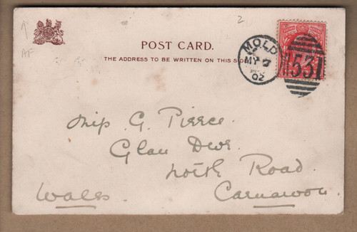 Mold duplex postmark 531 - mold,