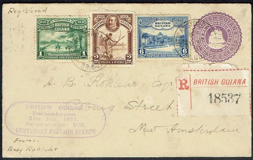 British guiana 1931 - (21, july)