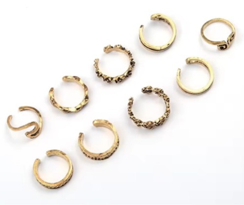 Ladies girls piece toe ring - ladies, 9