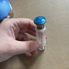 Perfume Tube Guilloche Blue