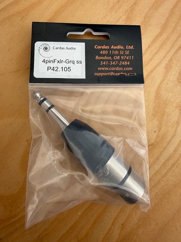 Cardas audio pin - audio, 4-pin