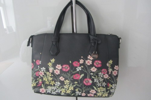 Laura ashley navy hand bag - ashley,