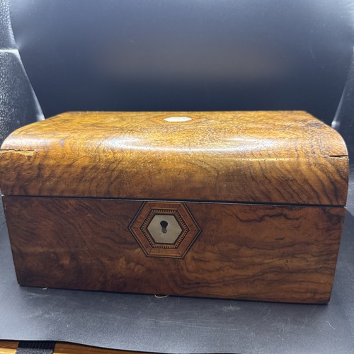 Antique victorian burr - antique, walnut