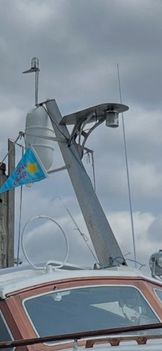 Boat radar mast - boat,