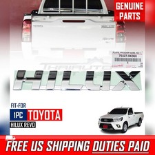 HILUX CHROME EMBLEM BADGE FOR