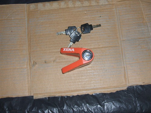 Xena motorbike brake disk - brake, lock