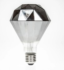 Light bulb silver diamond - silver, 4w