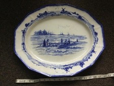 Huge Royal Doulton Blue and