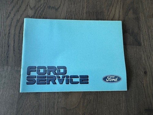 Unused ford service book - ford,