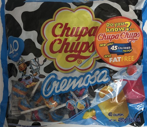 Chupa chups cremosa - cremosa, strawberry