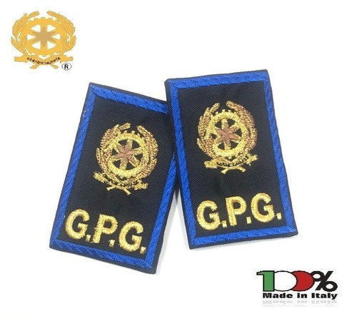 Blue edge gpg embroidered - edge,