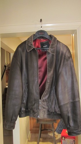 Vintage mens brown marc new - marc,