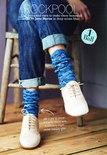 ~ Pull-Out Knitting Pattern For Beautiful Variegated Yarn Socks ~