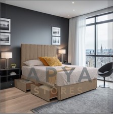 ORTHOPAEDIC DIVAN BED SET WITH MATTRESS AND HEADBOARD 3FT 4FT6 Double 5FT King