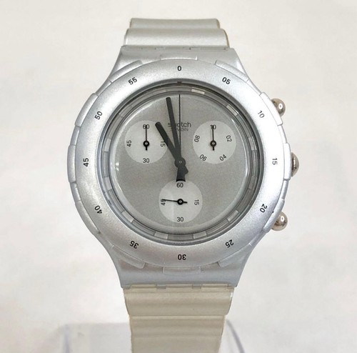 Swatch sbm107 aqua chrono - sbm107, 1997