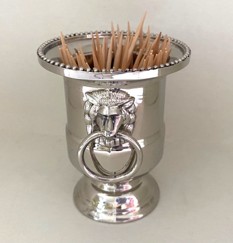 Vintage silver plate - vintage, toothpick