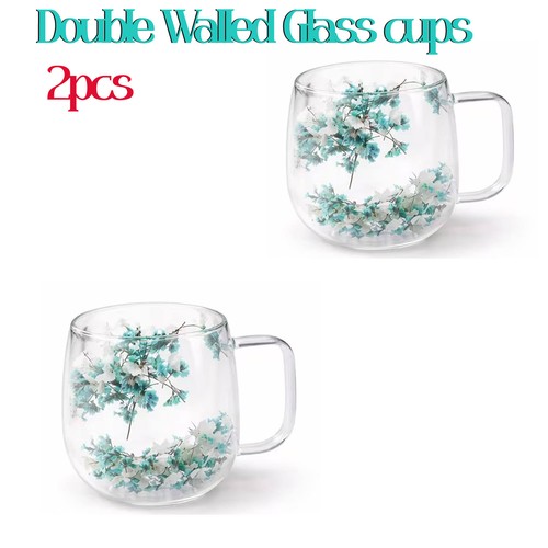 200ml double walled - walled, glass