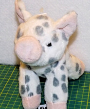 Aurora Miyoni Spotted Piglet Pink Dark Spots - soft toy plush teddy 15x20cm