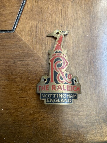 Vintage 1970 raleigh headbadge - 1970,