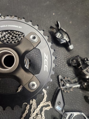 Shimano zee cranks - cranks, 36t