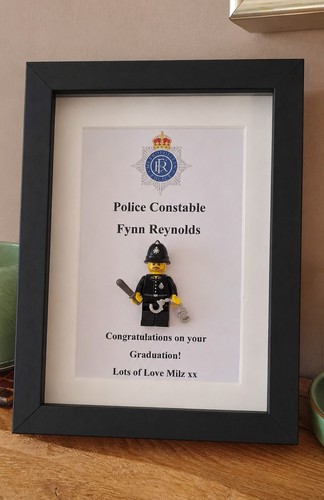 Personalised police officer - police,