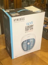 HoMedics 4-in-1 Relaxation Luxury Foot Spa with Heater Model FS-250-GB
