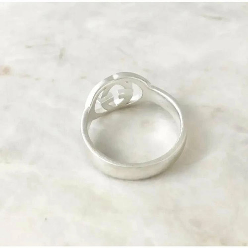 Gucci men silver - men's, ring