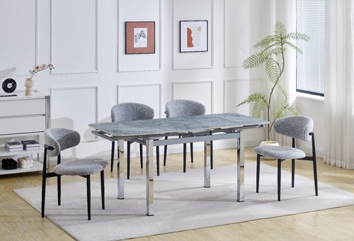 Dining table set extending - table,