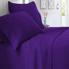 Purple Solid - Stylish Bedding