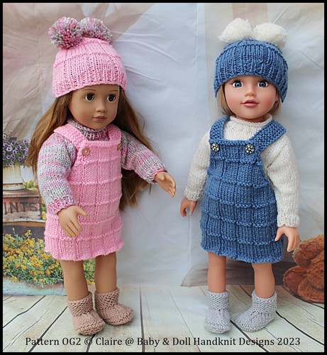 Knitting pattern og2 for - knitting, 18"